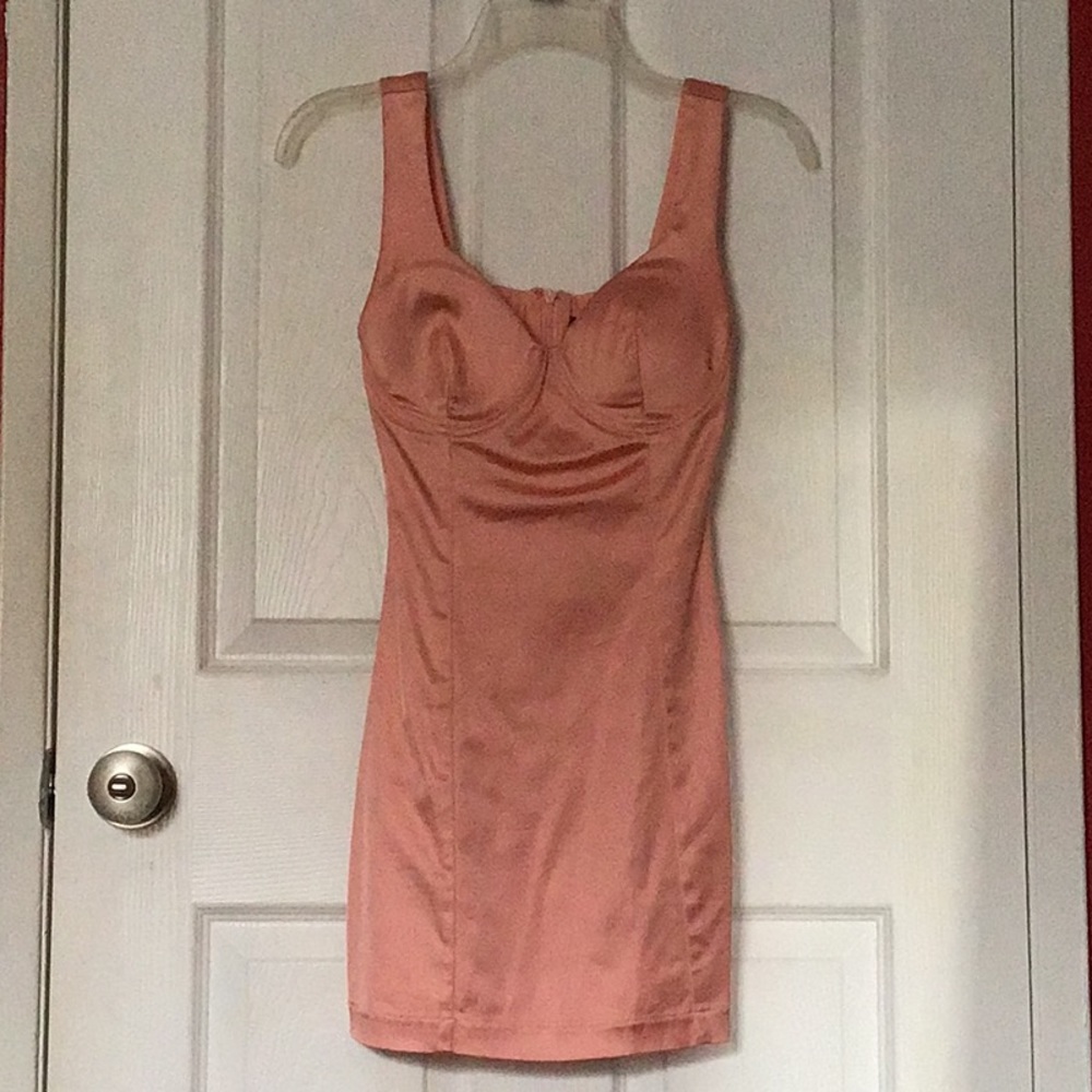 Light dusty pink mini dress